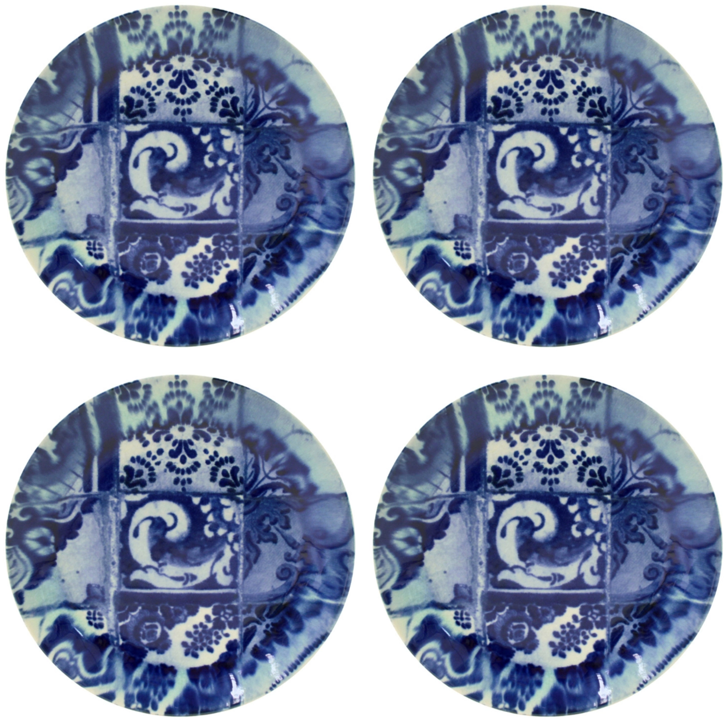 Set de 4 Elements assiettes