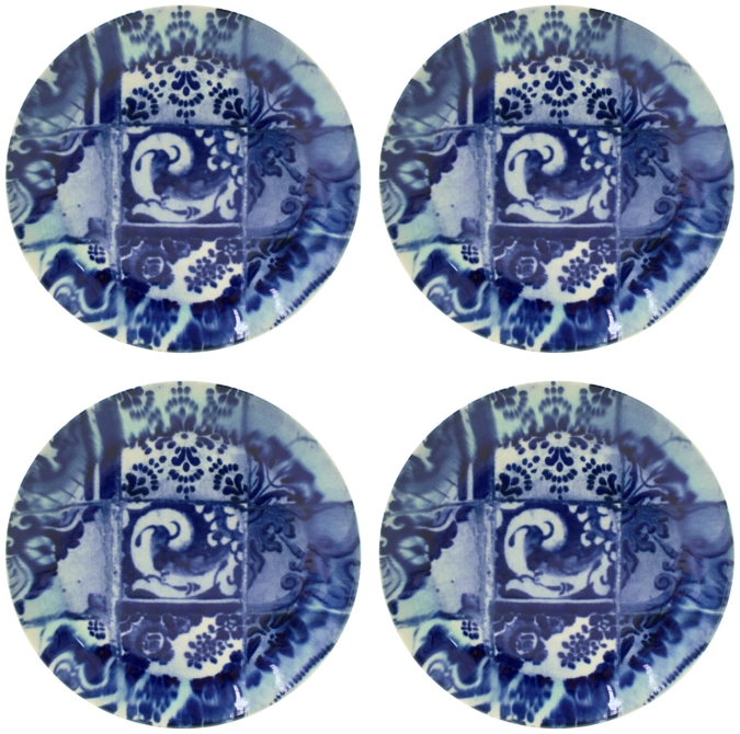 Set de 4 Elements assiettes