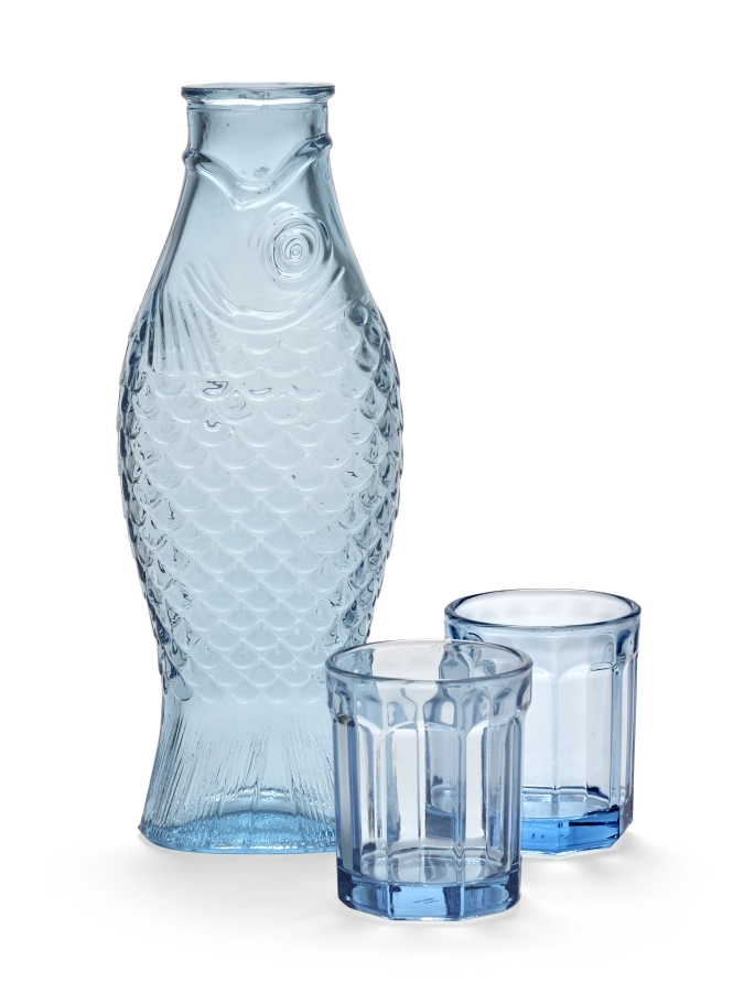 Fish & Fish pichet avec 2 verres