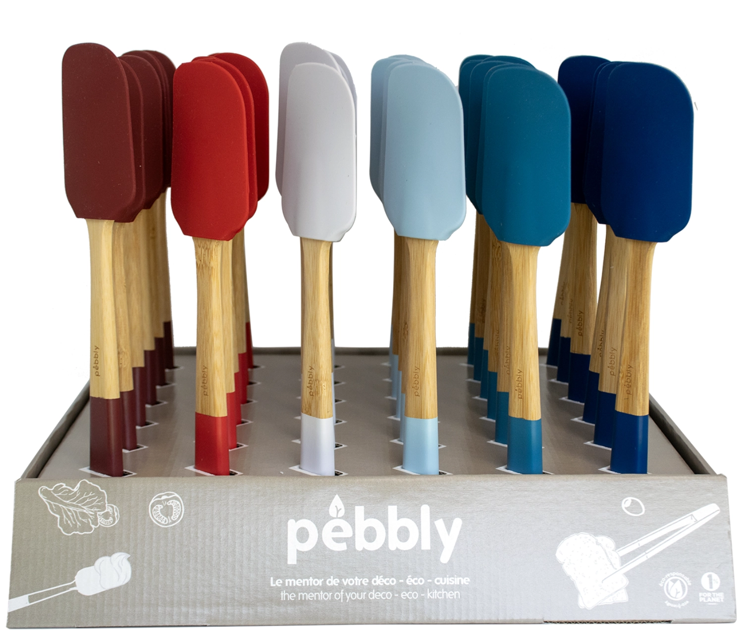 36Set Présentoir spatules