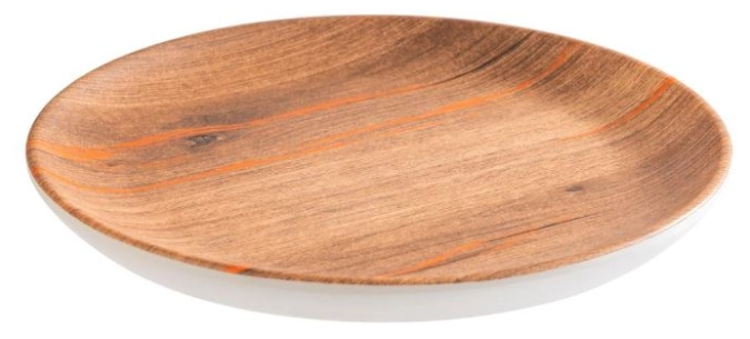 Assiette Crazy Wood