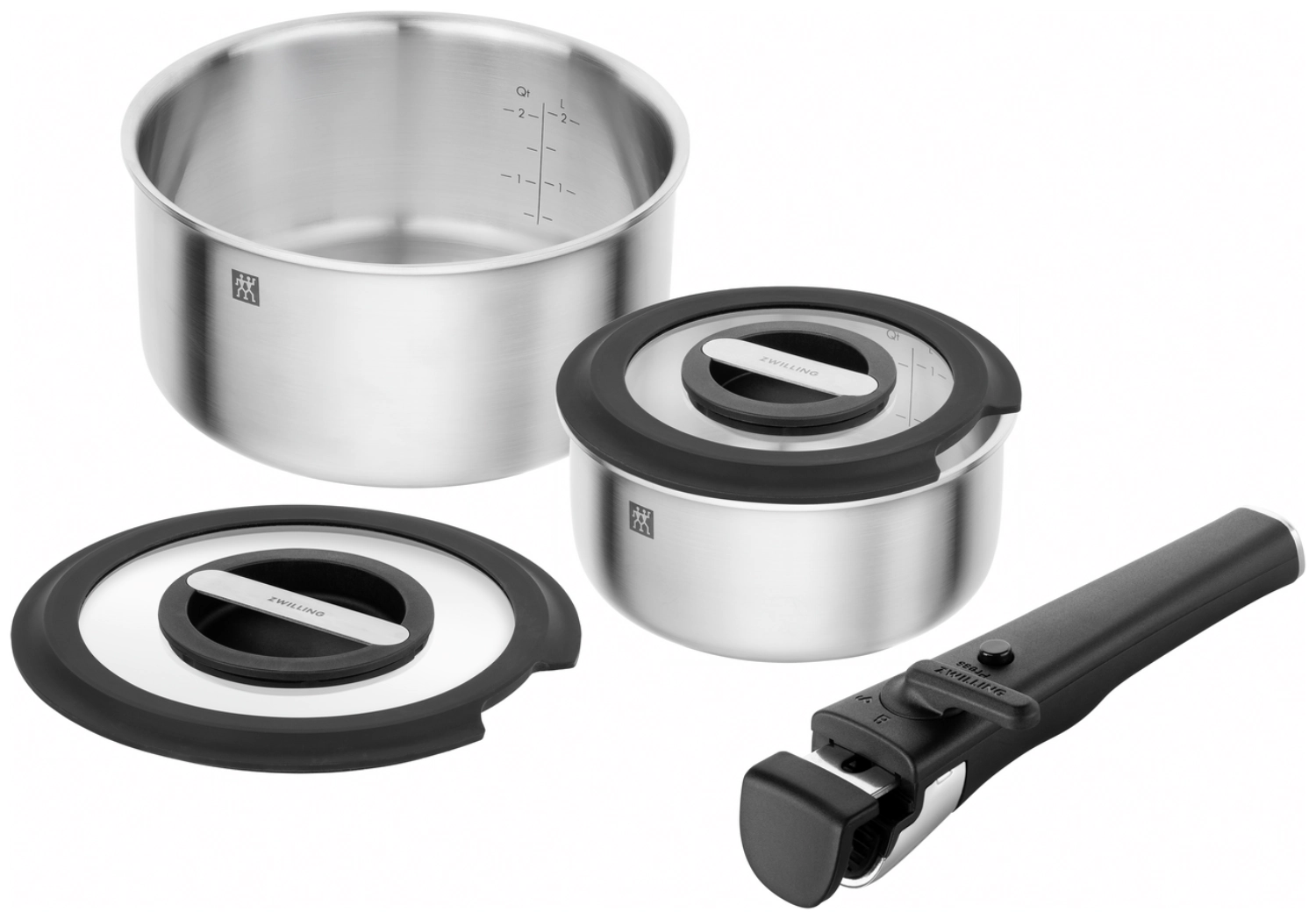 5tlg. Unlock Kochtopfset