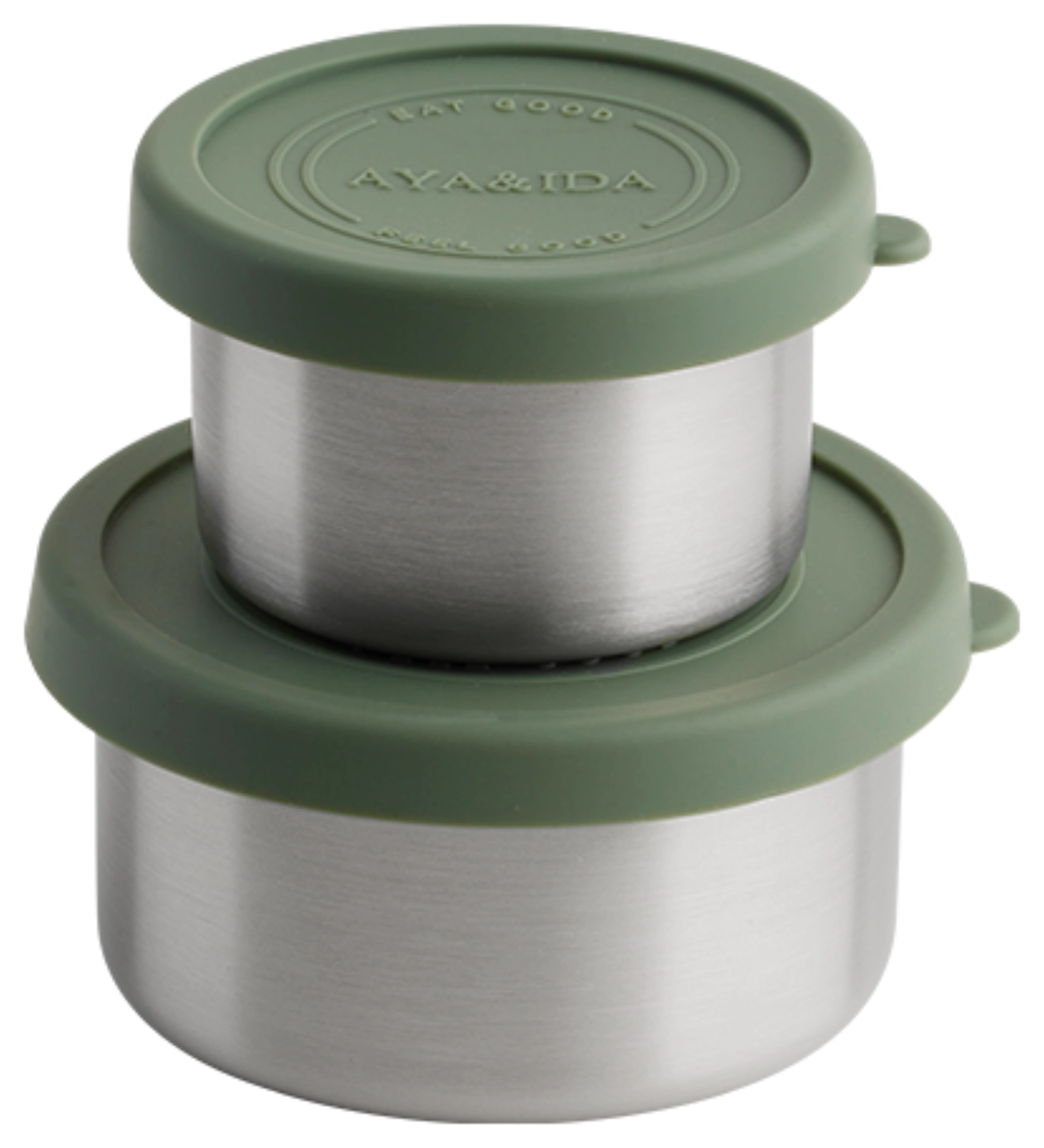 Set de 2 boîtes à snacks 100ml + 200ml