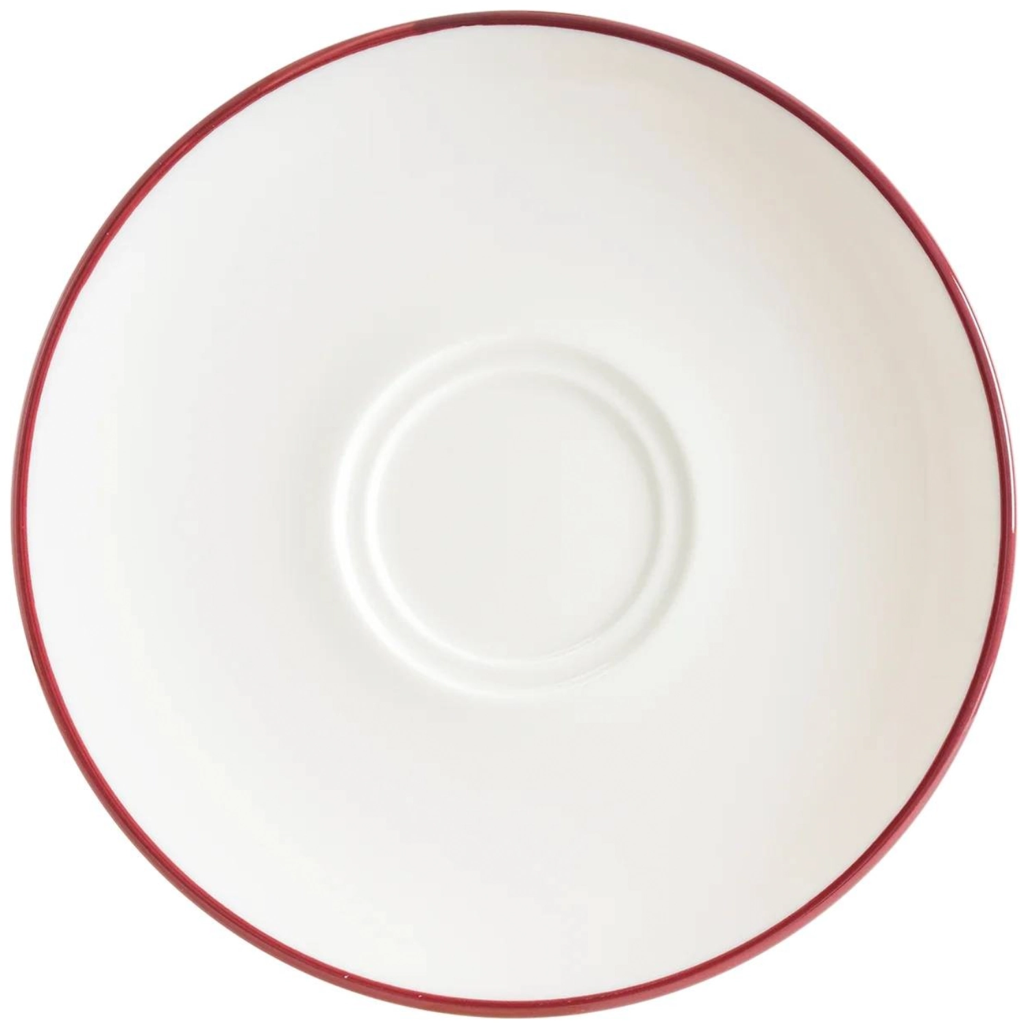 Linea Burgundy Untertasse