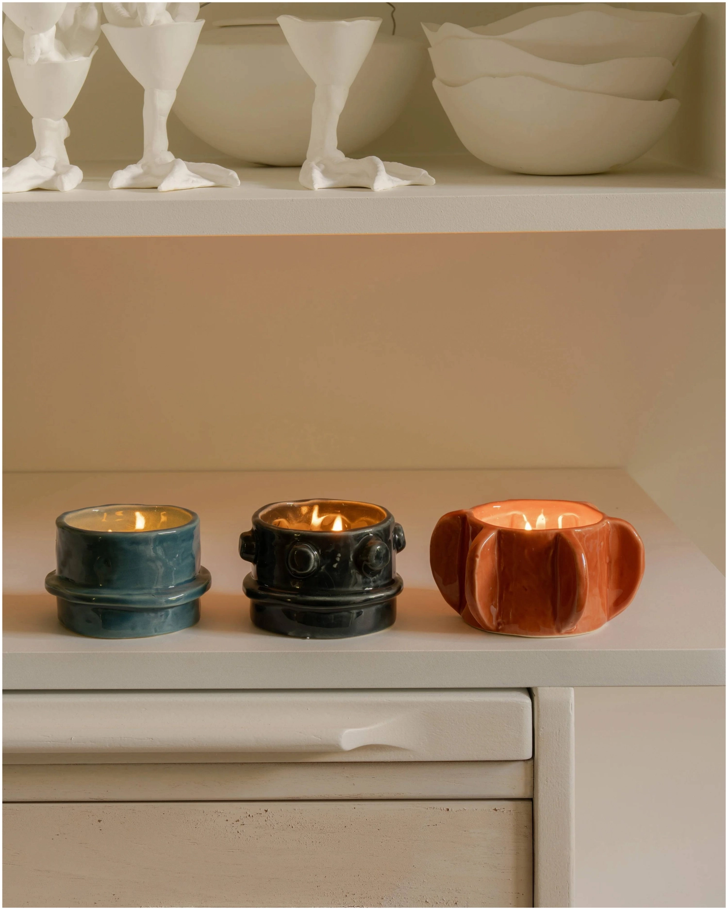 3er Set Marie Michielssen Teelichthalter