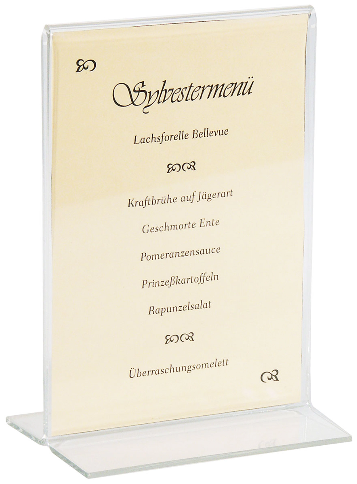 Aufsteller 30x21 cm A4