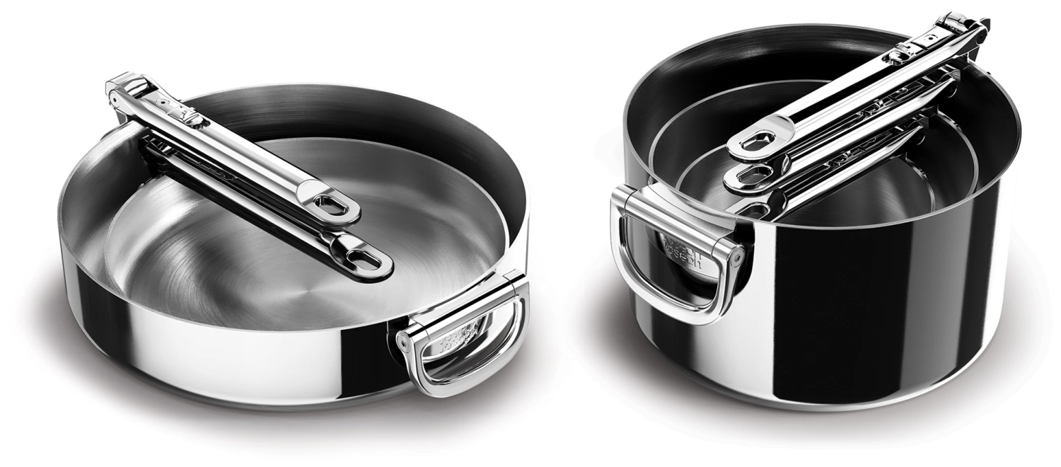 5er Set Space Steel Pfannenset