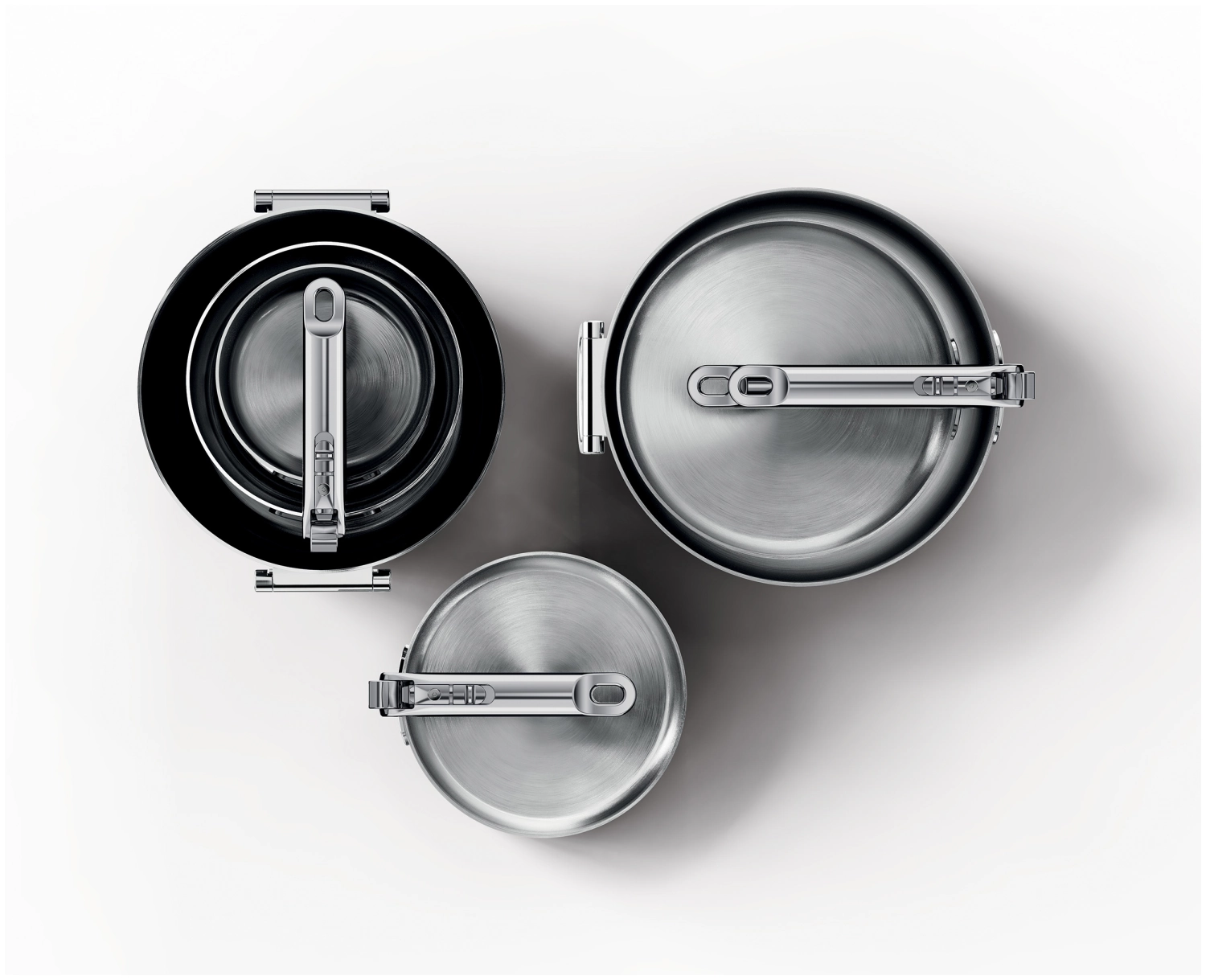 6er Set Space Steel Pfannenset