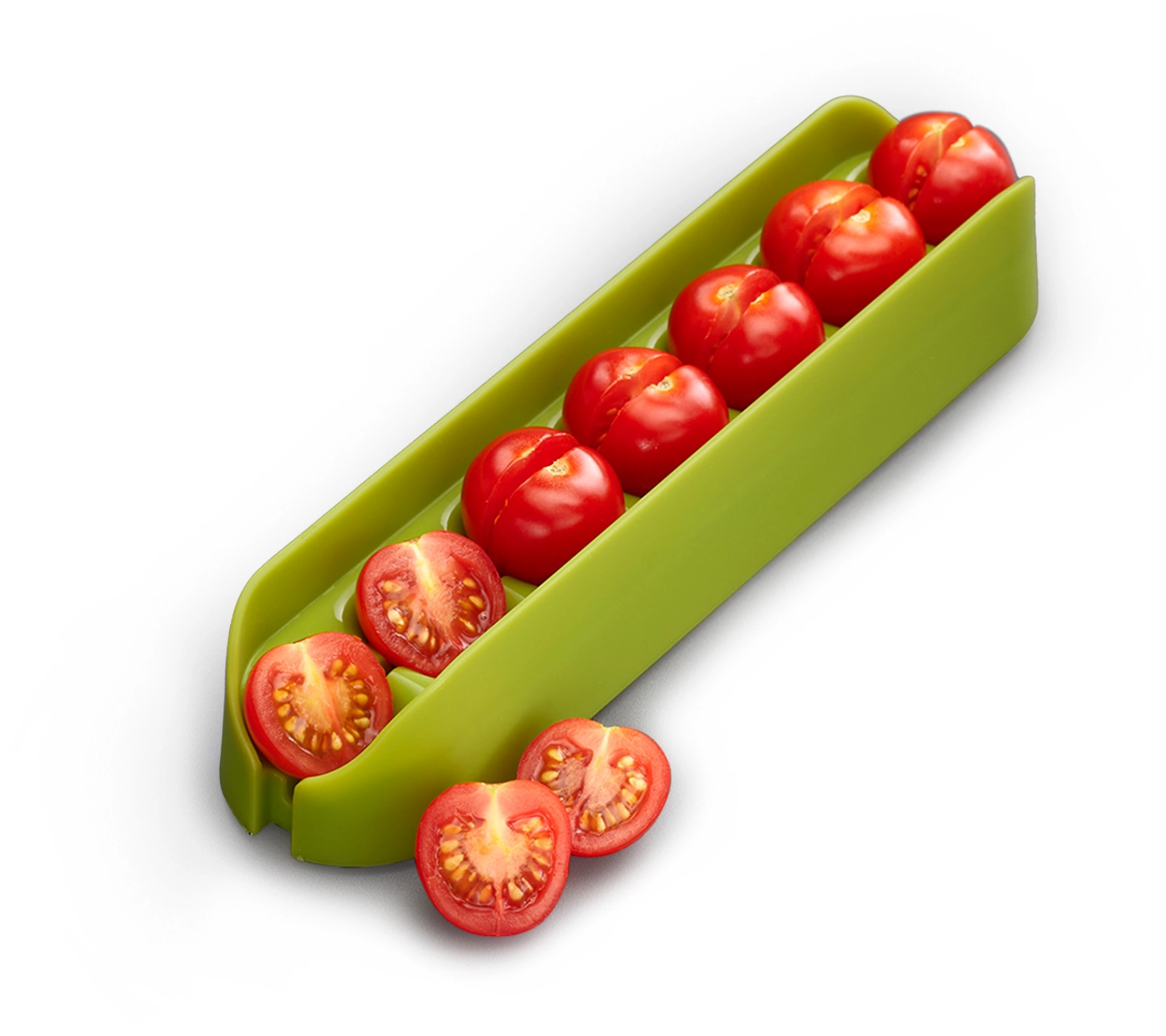 Halve-It Lebensmittel Schneidehilfe