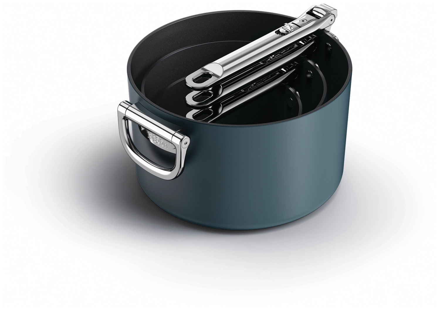 Space Set de 3 casseroles