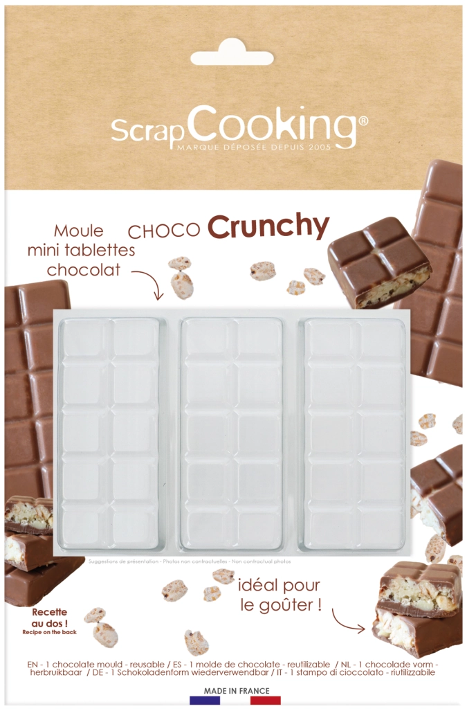 Moule semi-rigide Choco Crunchy