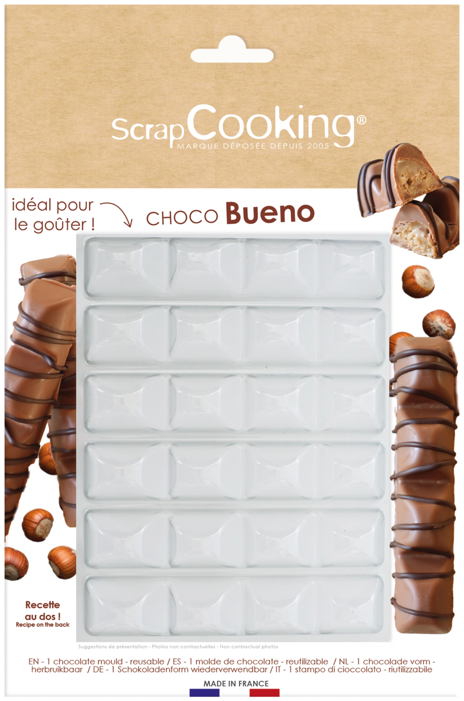 Moule semi-rigide Choco Bueno