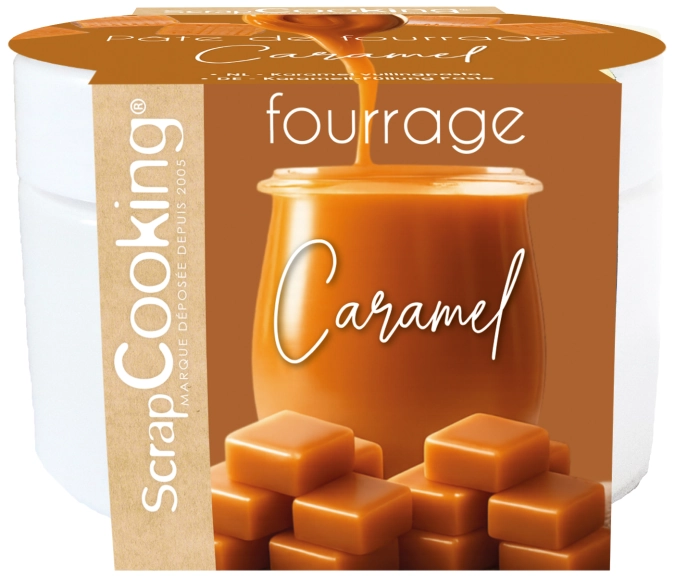 Pâte de fourrage caramel
