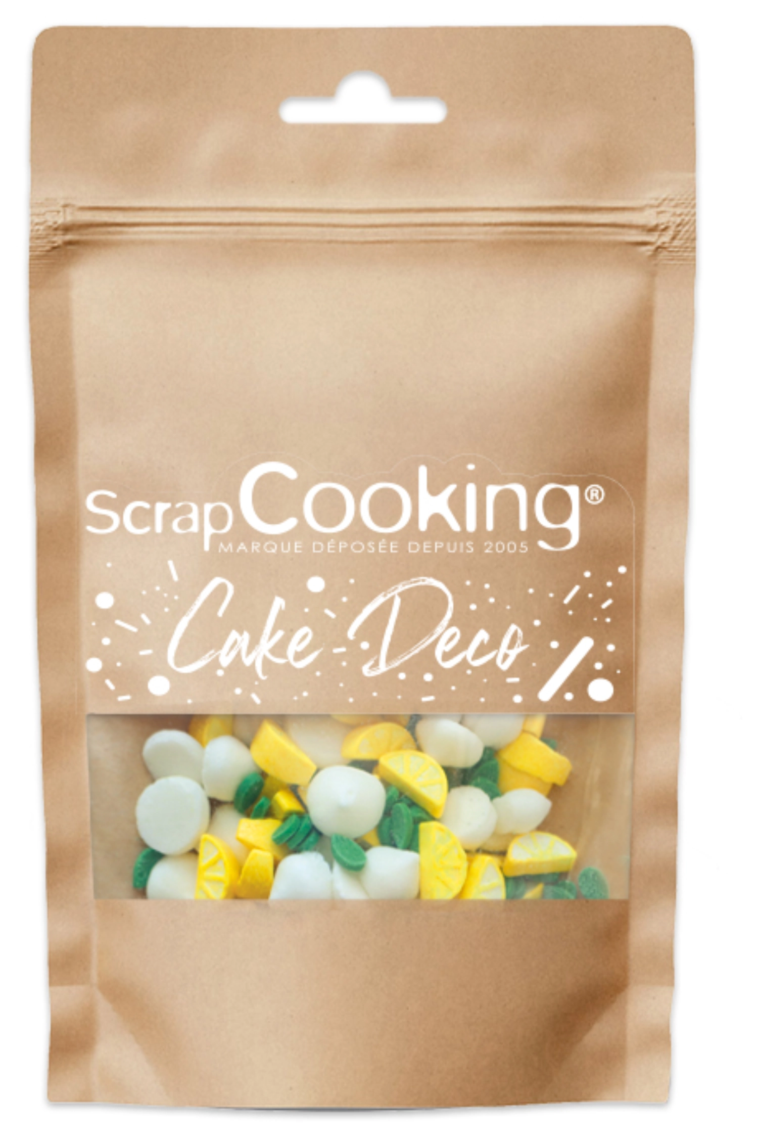 Mix décors sucrés tarte citron meringuée