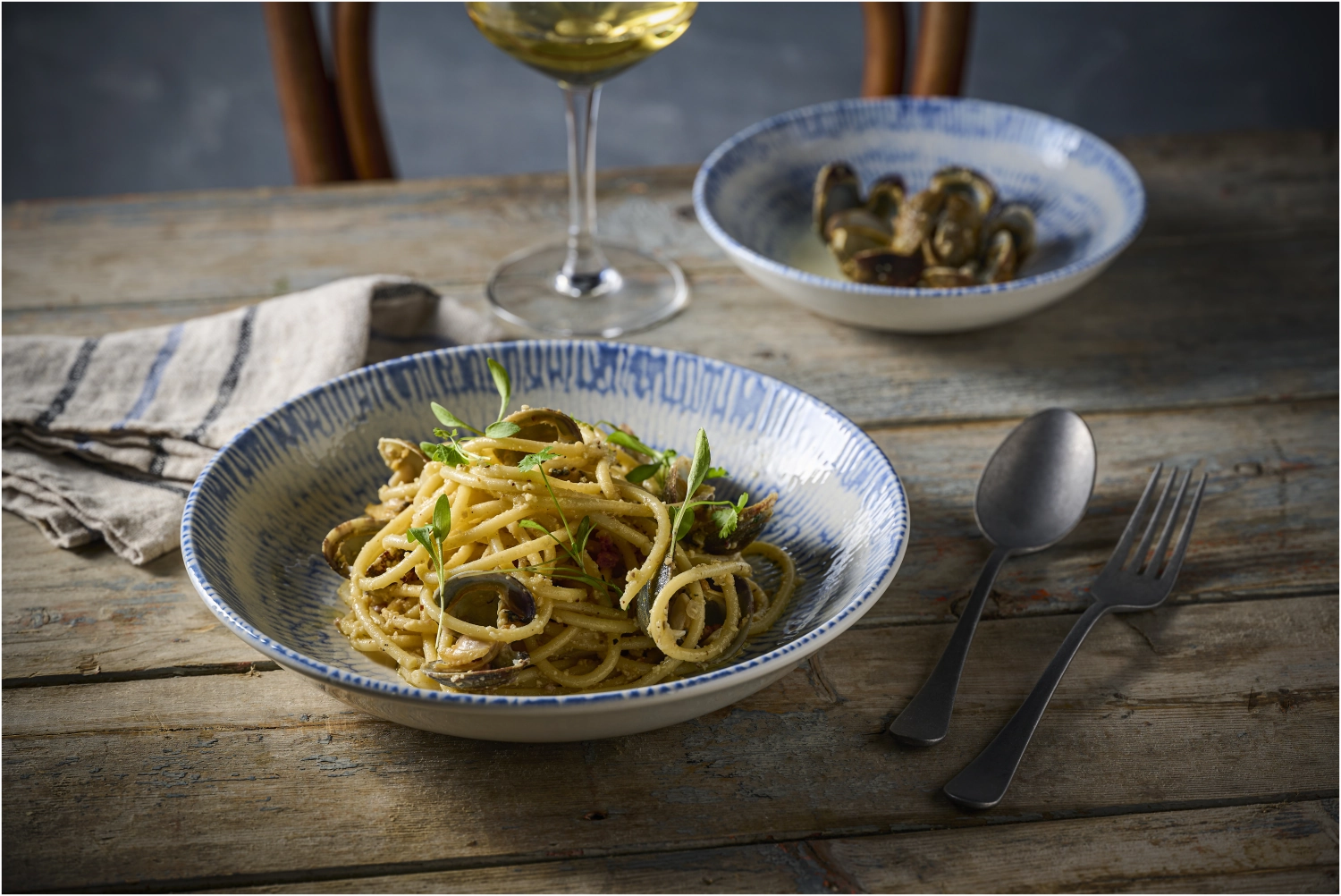 Cascade Indigo Organic Schüssel tief