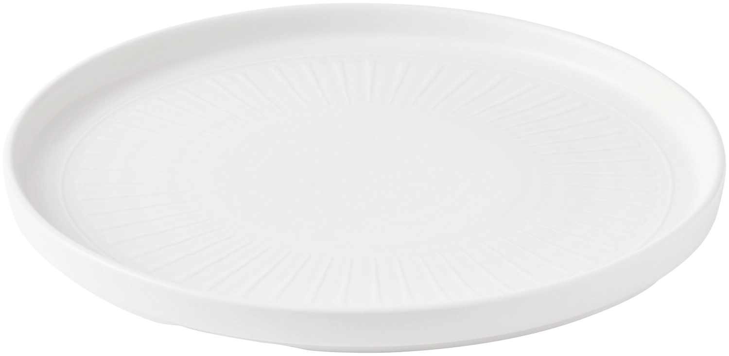Assiette à rebords Era White