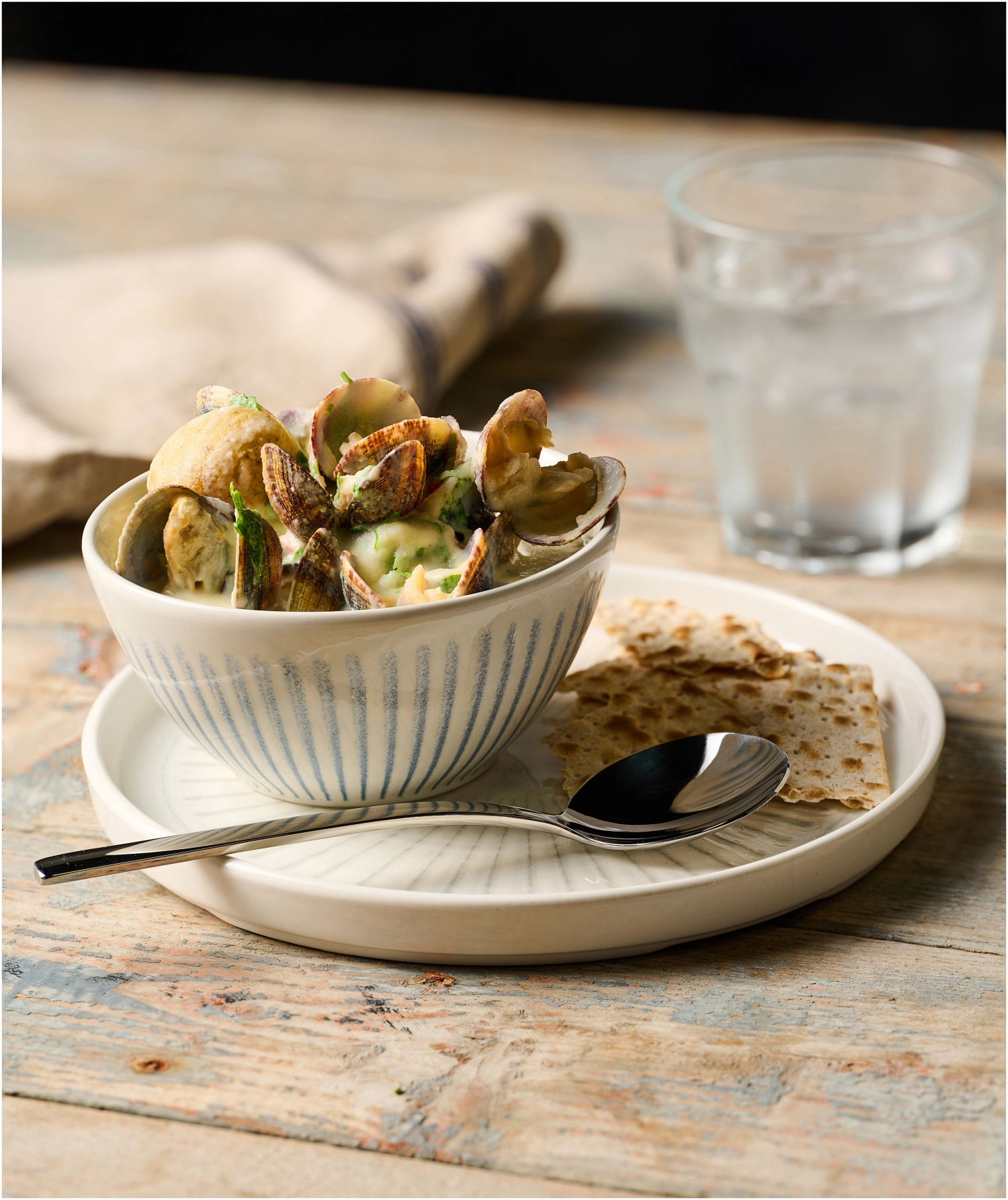 Assiette à rebords Era White