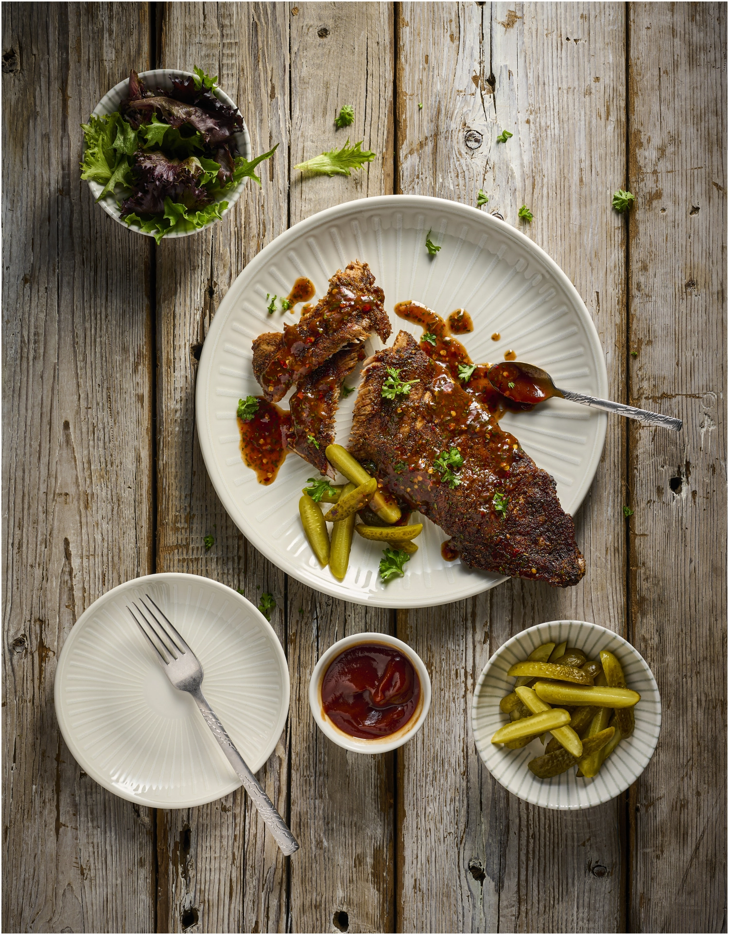 Assiette à rebords Era White