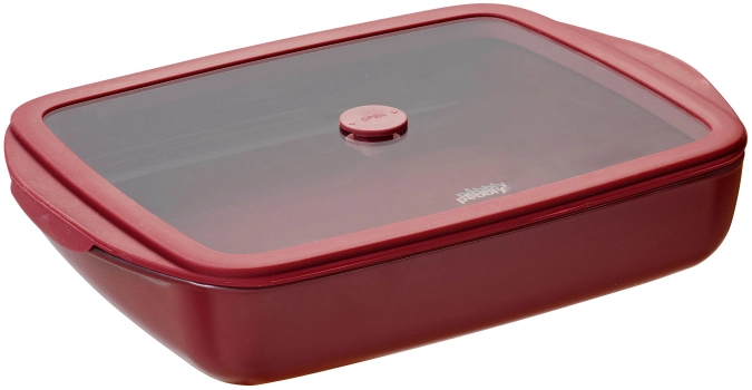 Auflaufform mit Frischhaltedeckel