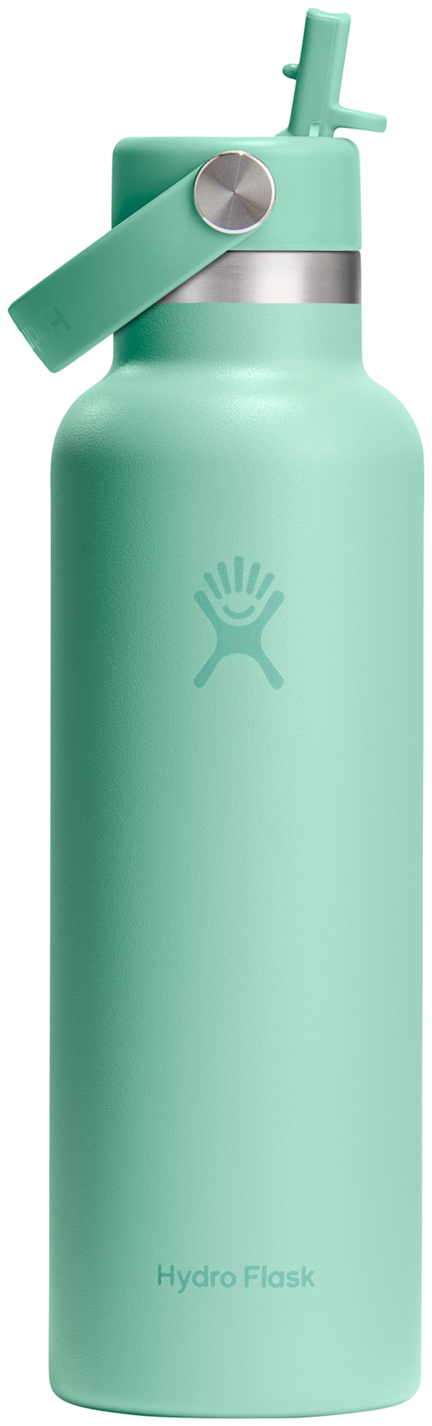 Trinkflasche Standard Flex Deckel mit Strohhalm