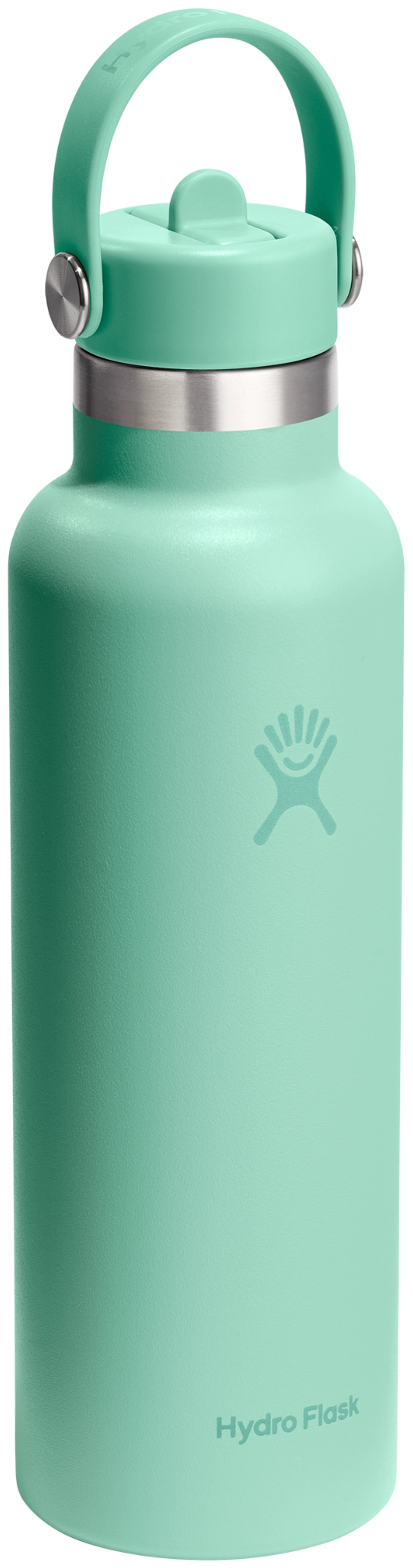 Trinkflasche Standard Flex Deckel mit Strohhalm