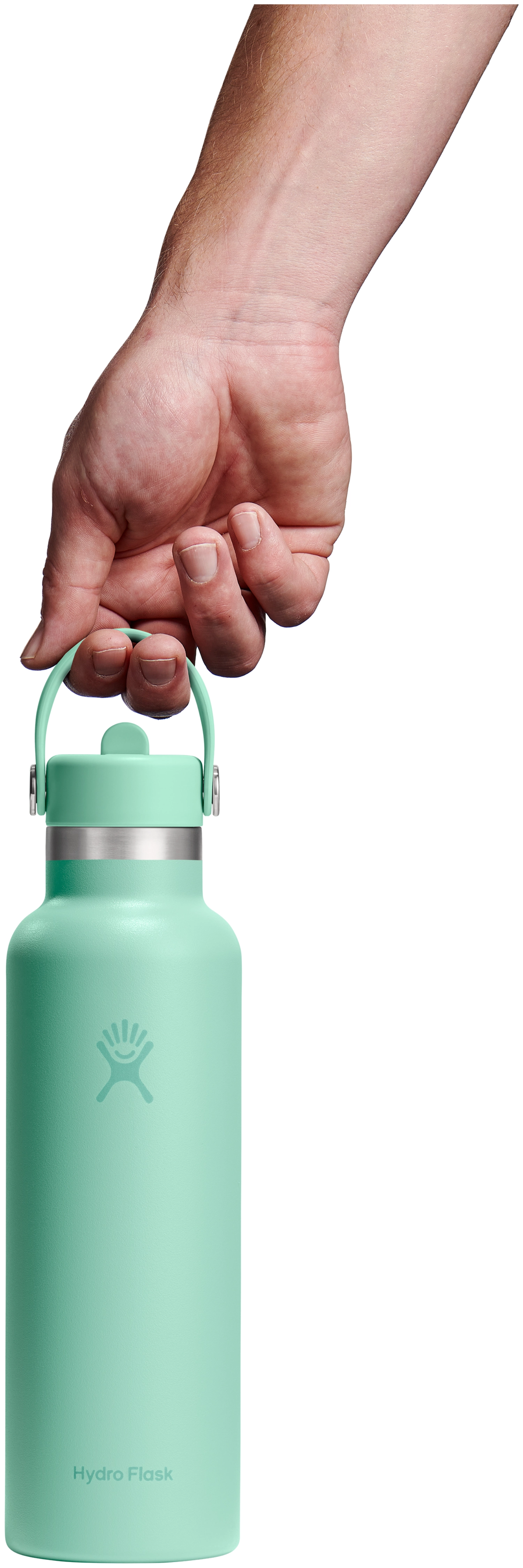Trinkflasche Standard Flex Deckel mit Strohhalm