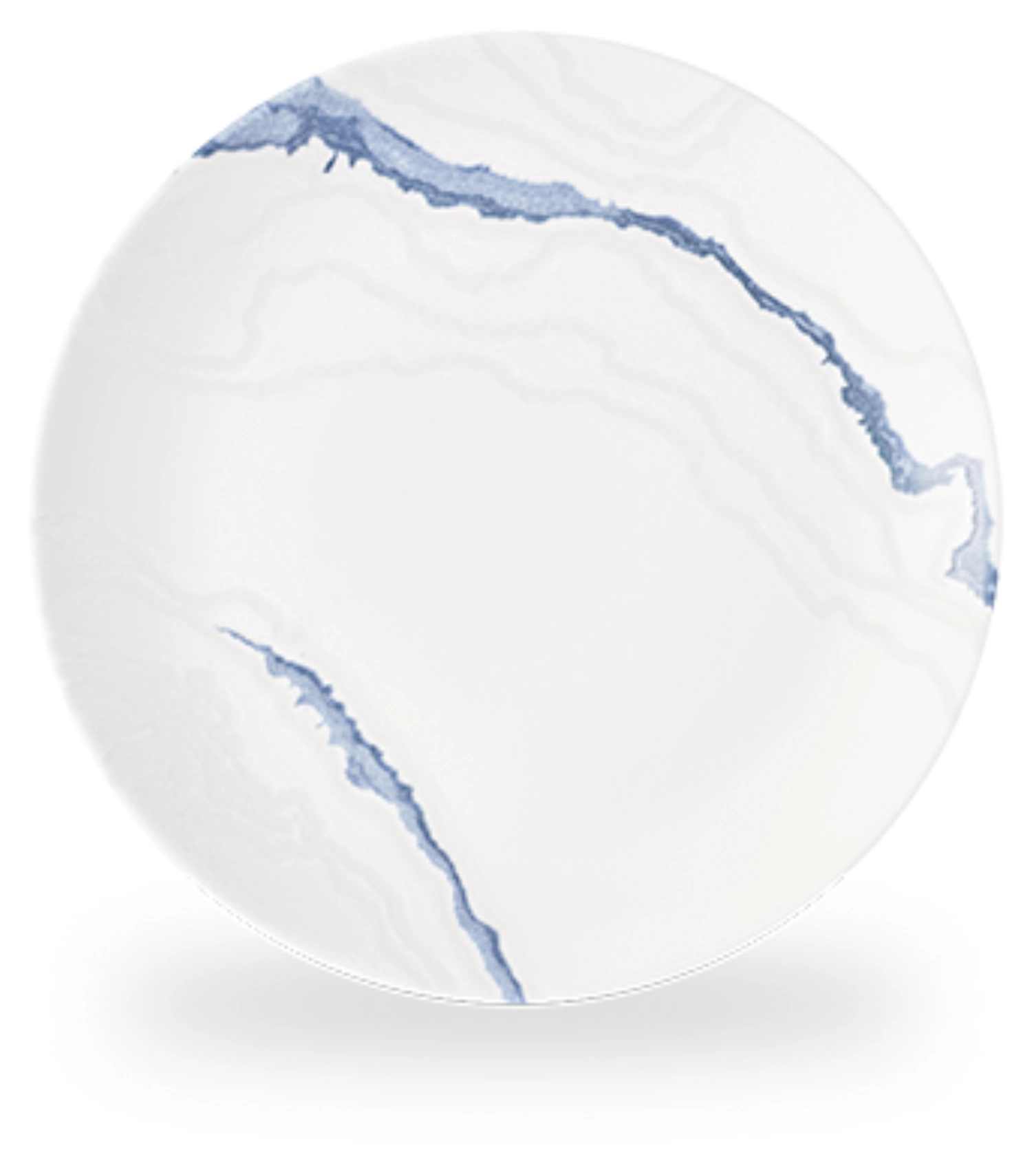 Tide Accents Blue Coupe Teller flach