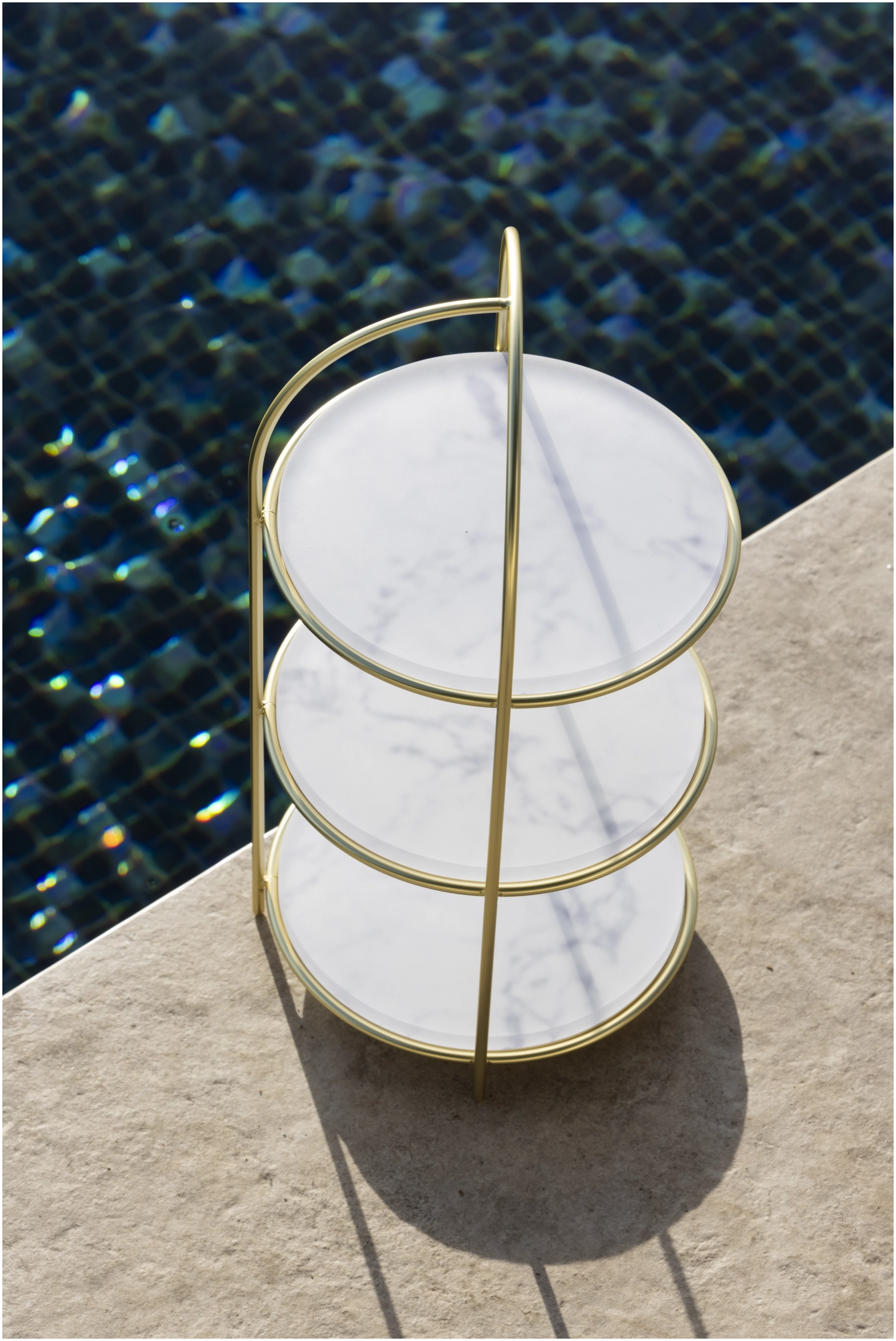 IBR Tablett rund für Etagere