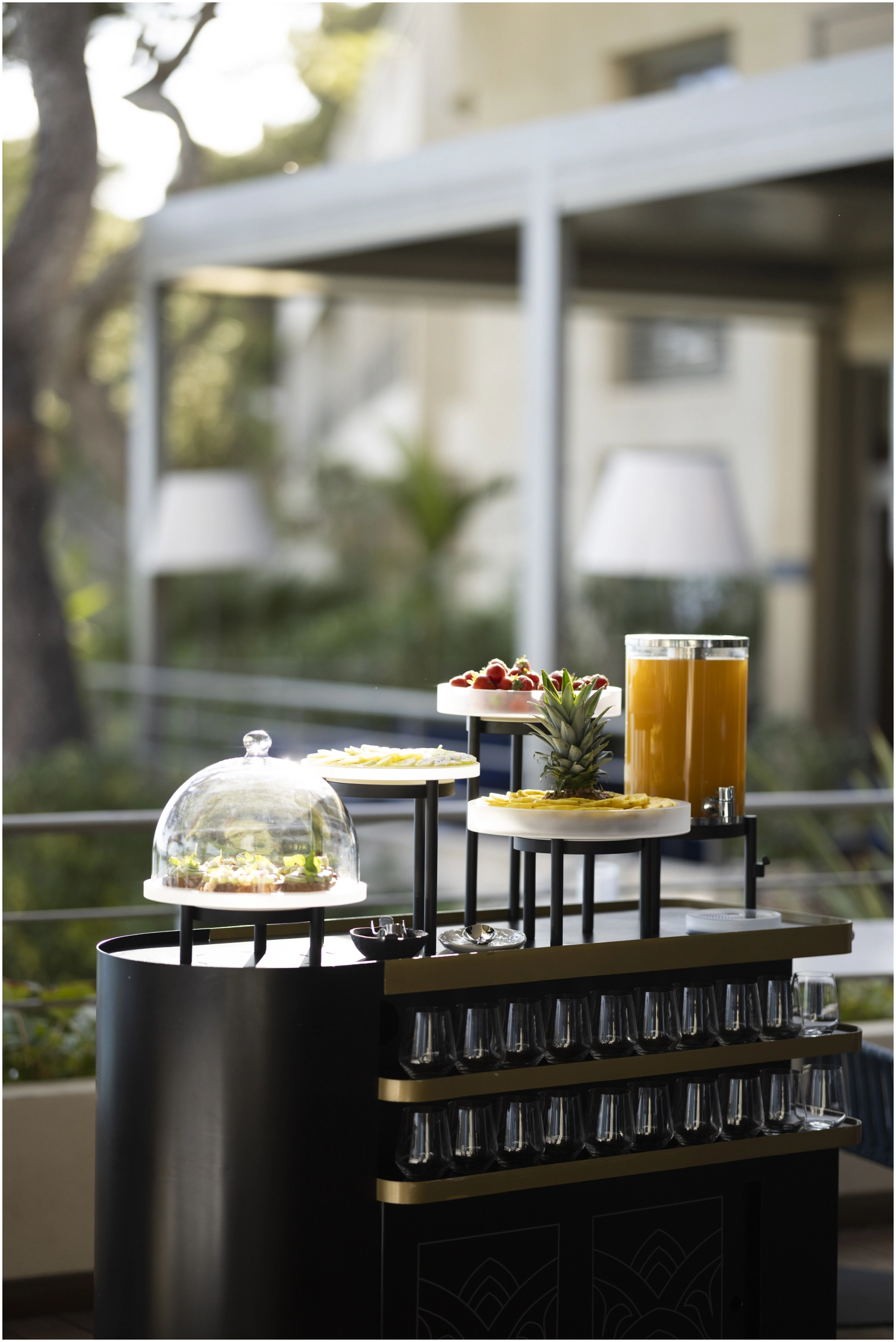 Mealplak plateau rond
