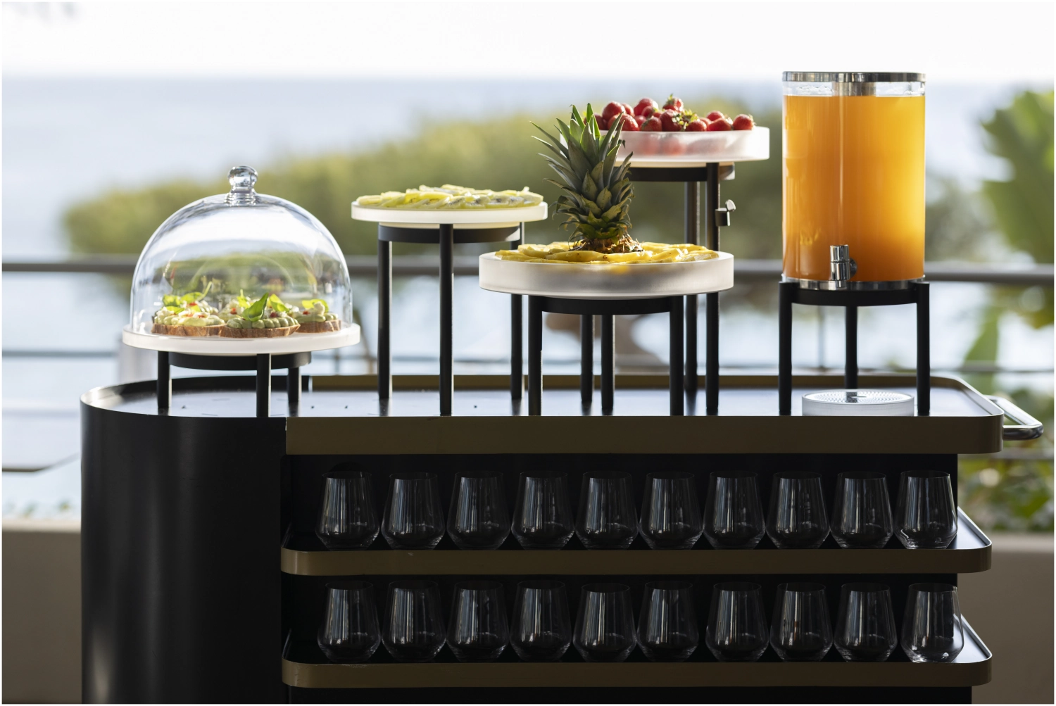 Mealplak plateau rond