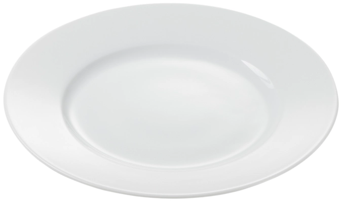 Page Blanche assiette plate