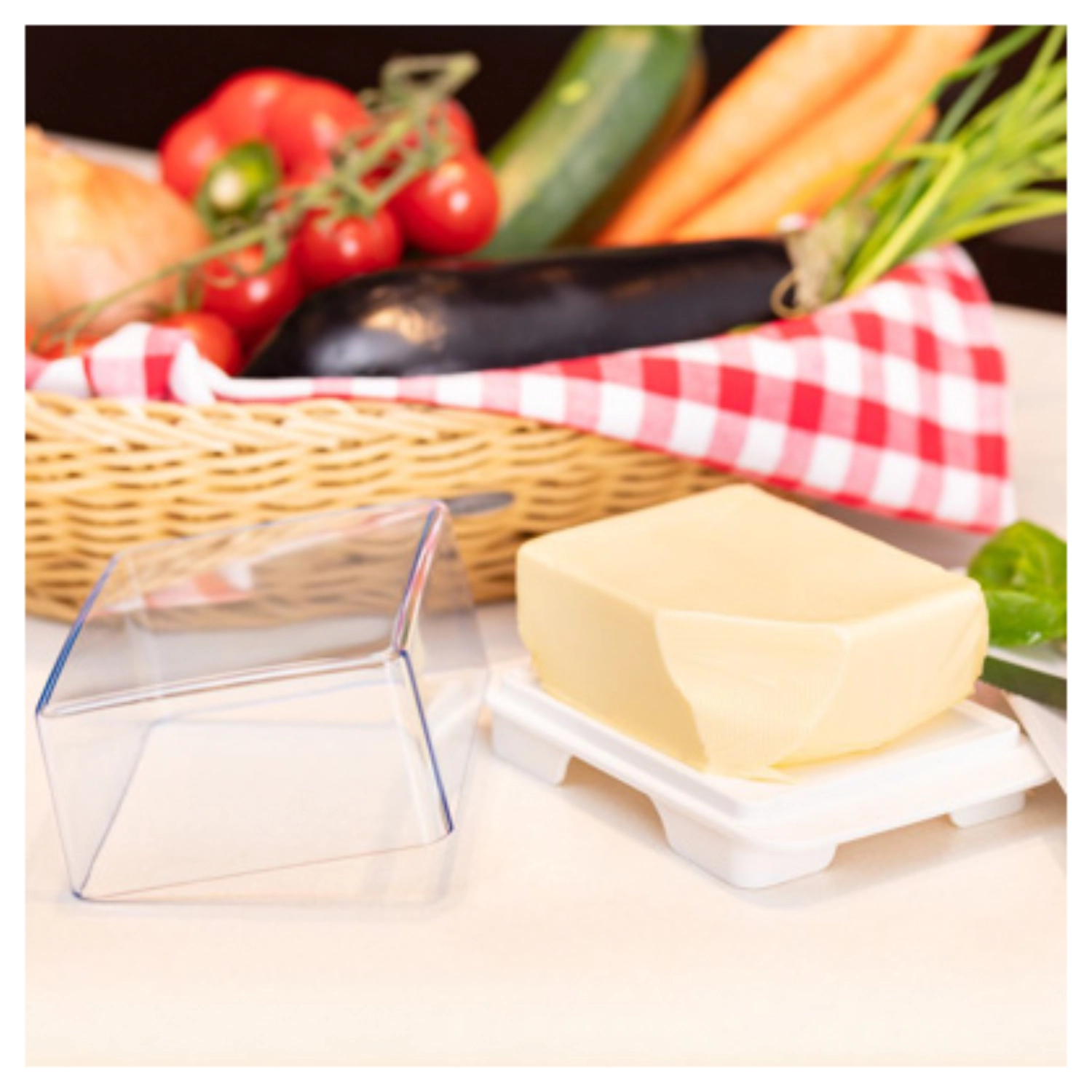 Kühlschrankbutterdose