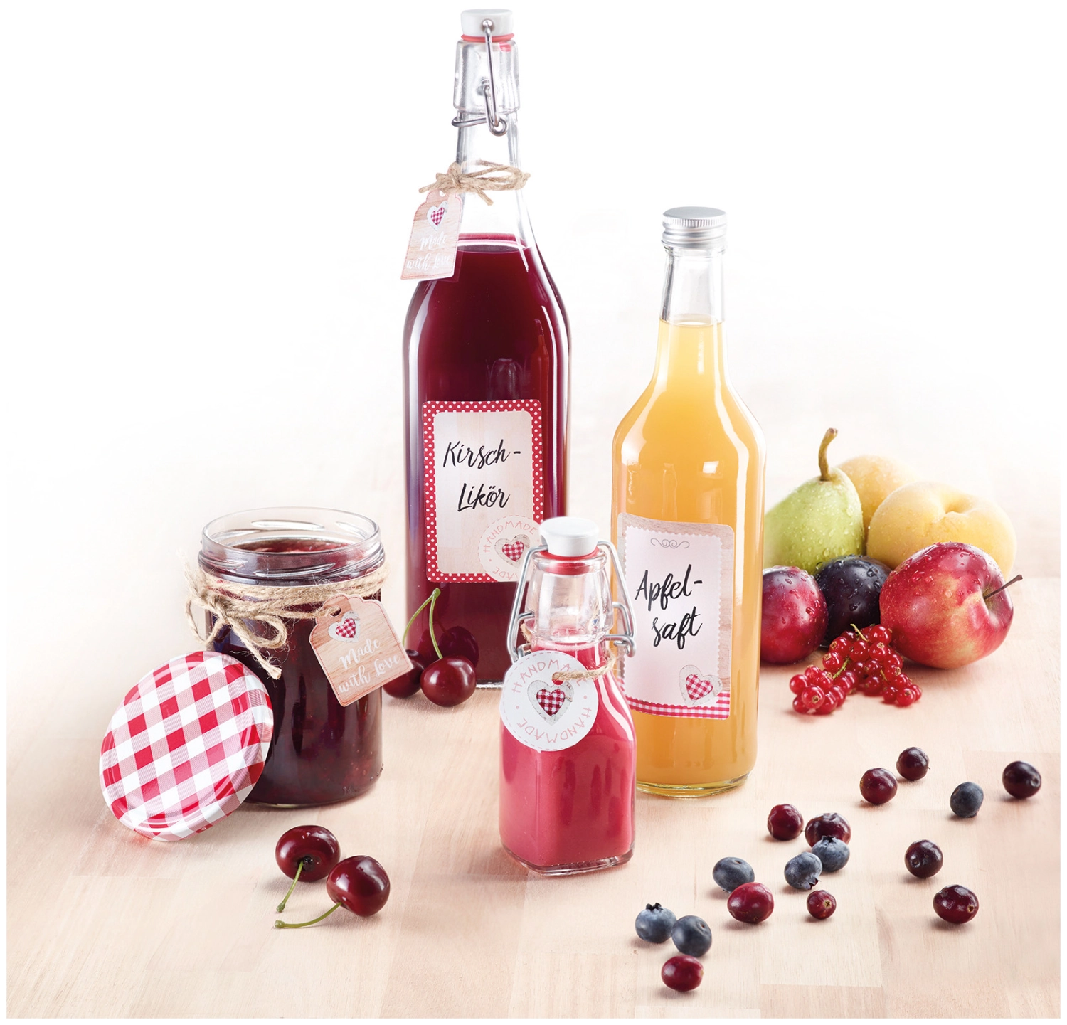 6 Sk. Einkochgläser