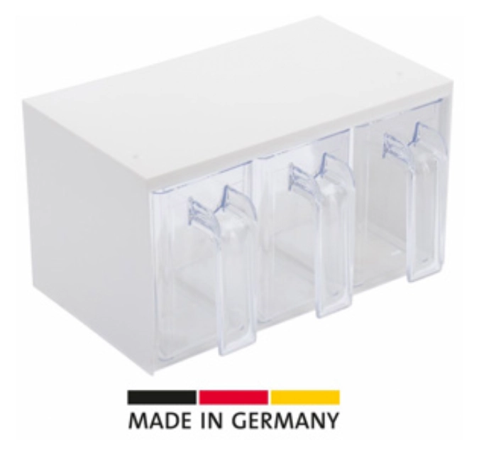 Schüttengehäuse mit 3 Stk. Schütten