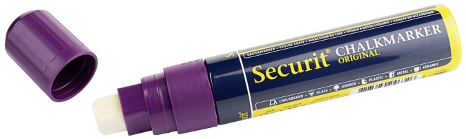 Kreidemarker breit violett