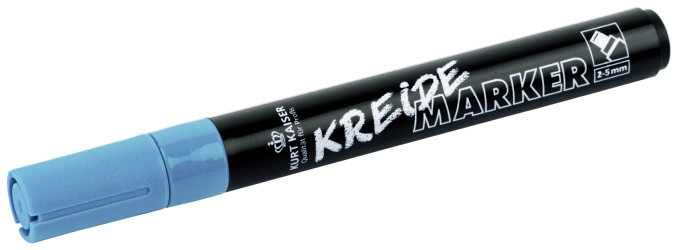 Kreidemarker schmal blau