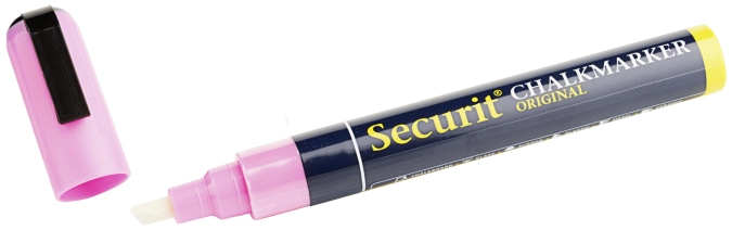 Kreidemarker schmal pink