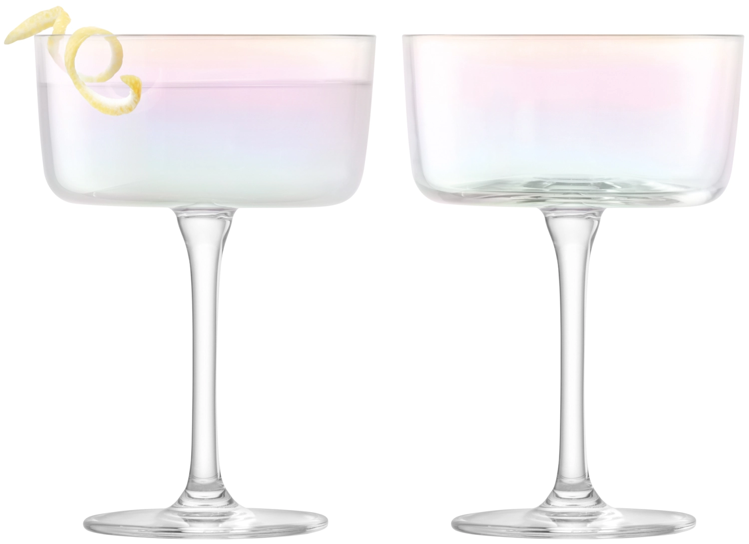 2er Set Mother of Pearl verre à cocktail