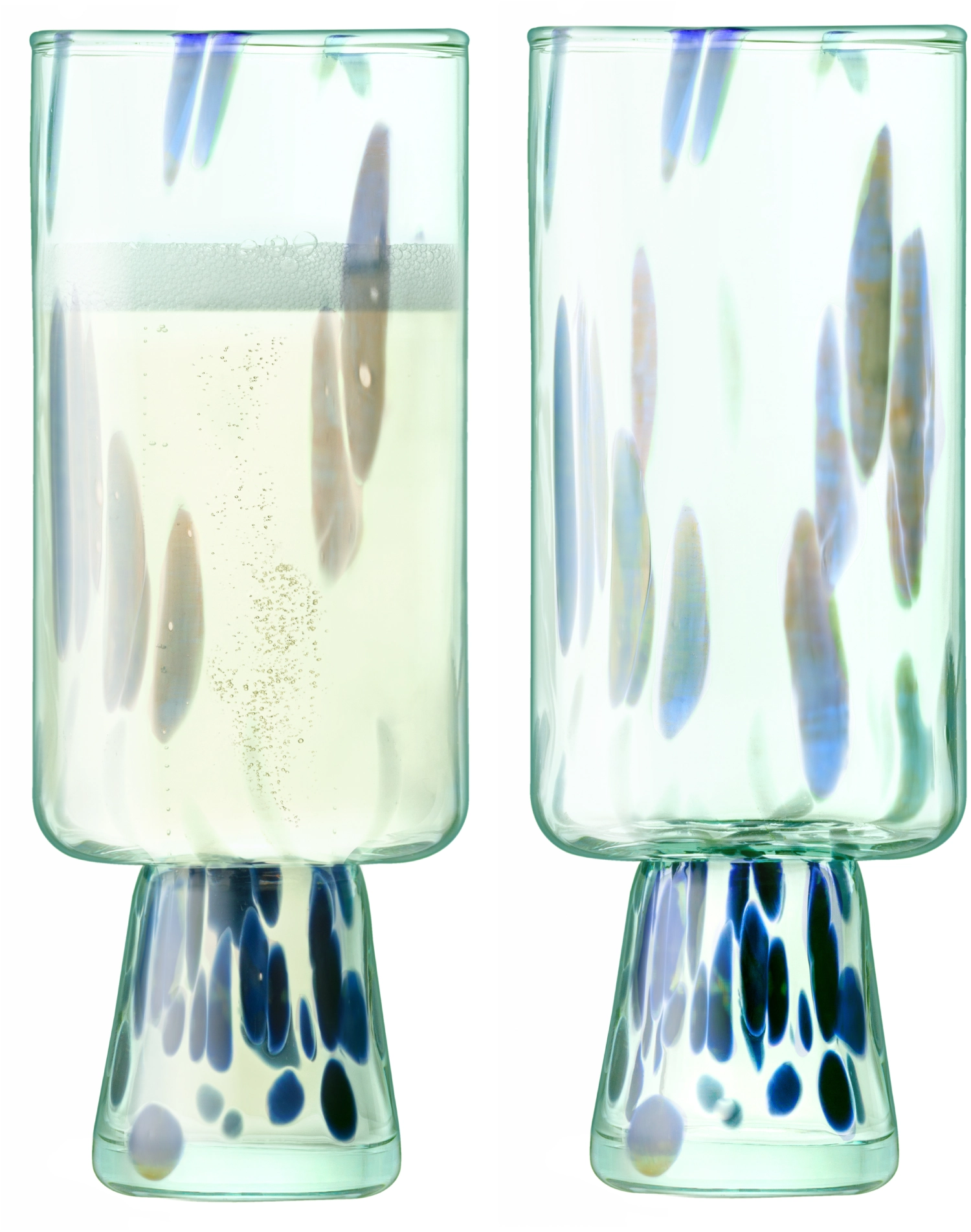 2er Set Sea Glass verre à champagne