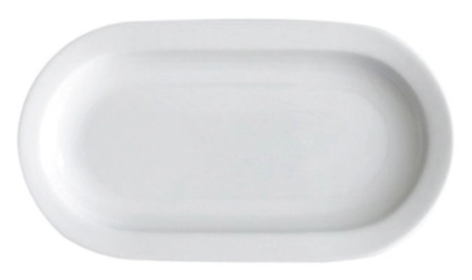 Assiette ovale