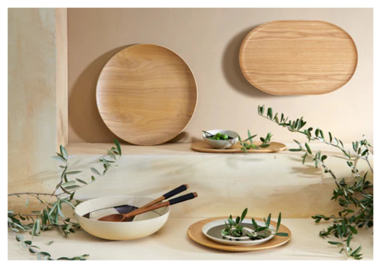 Wood Couverts à salade