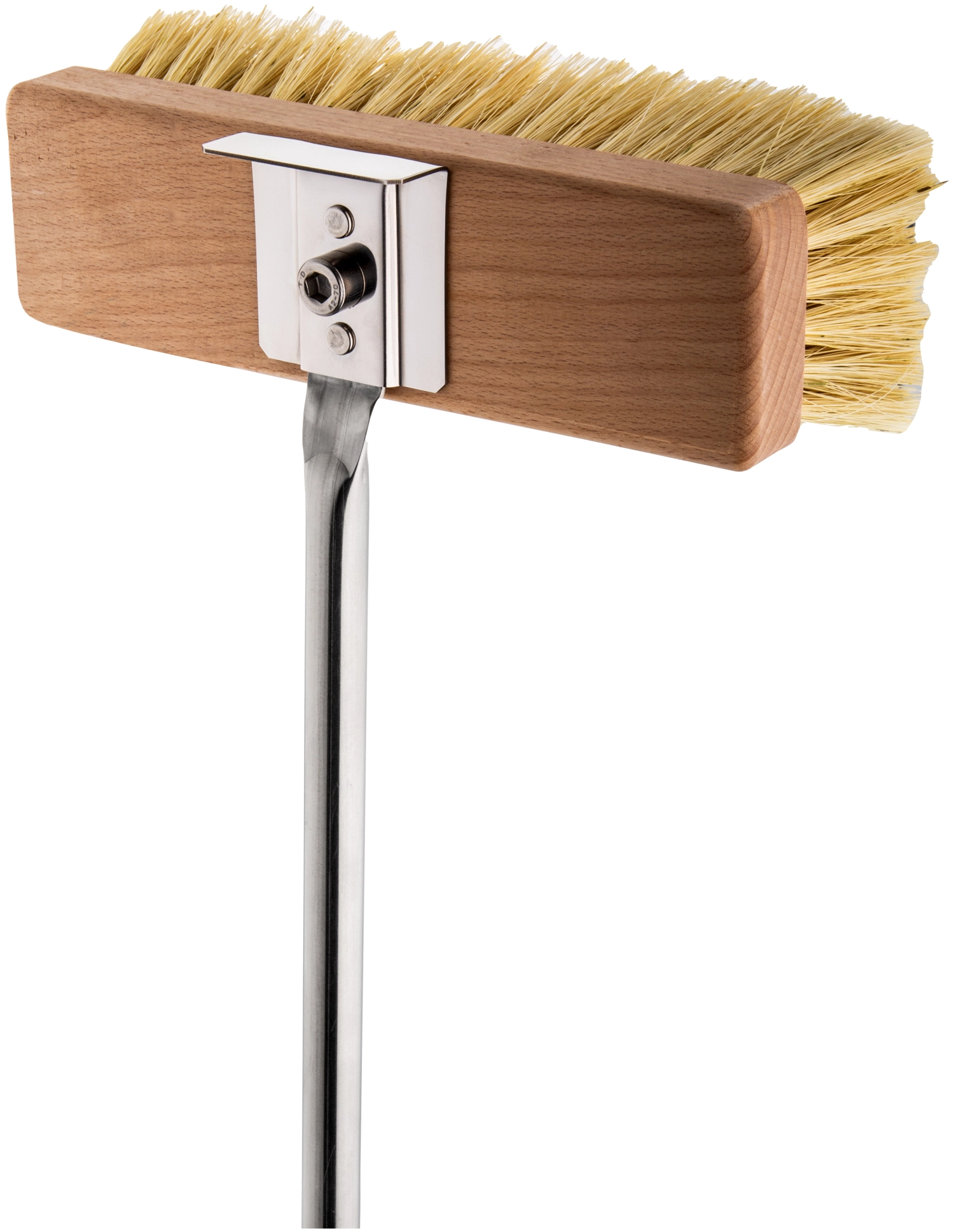 Brosse de four en laiton pivotante