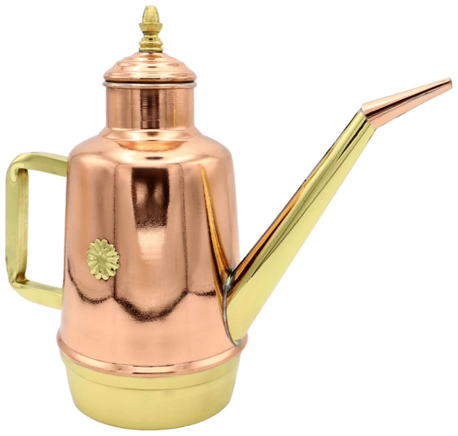 Ölkanne Kupfer-Messing