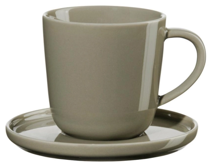 Coppa Espressotasse mit Unterteller, shiso