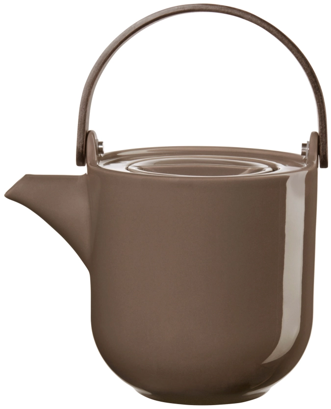 Coppa Teekanne mit Holzgriff, kaori