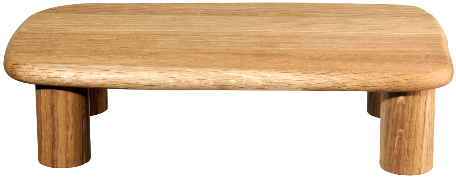 Wood Tablett auf Füssen, Eiche