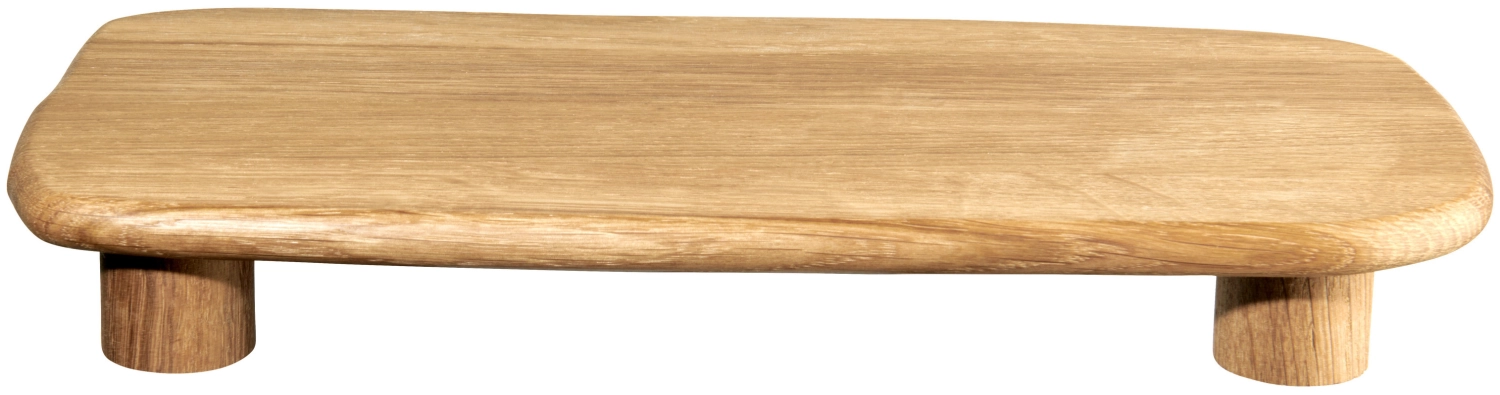Wood Tablett auf Füssen, Eiche