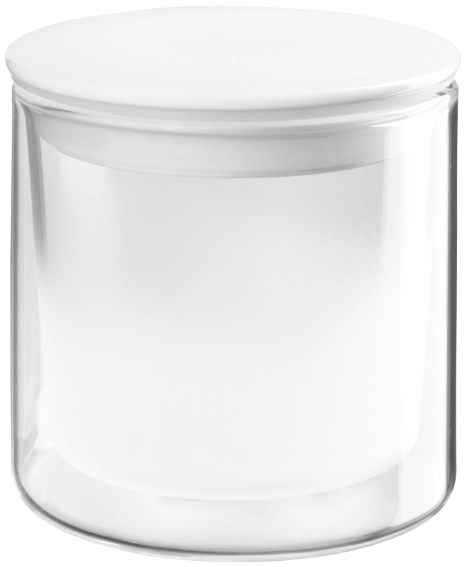 Opal Glas doppelwandig