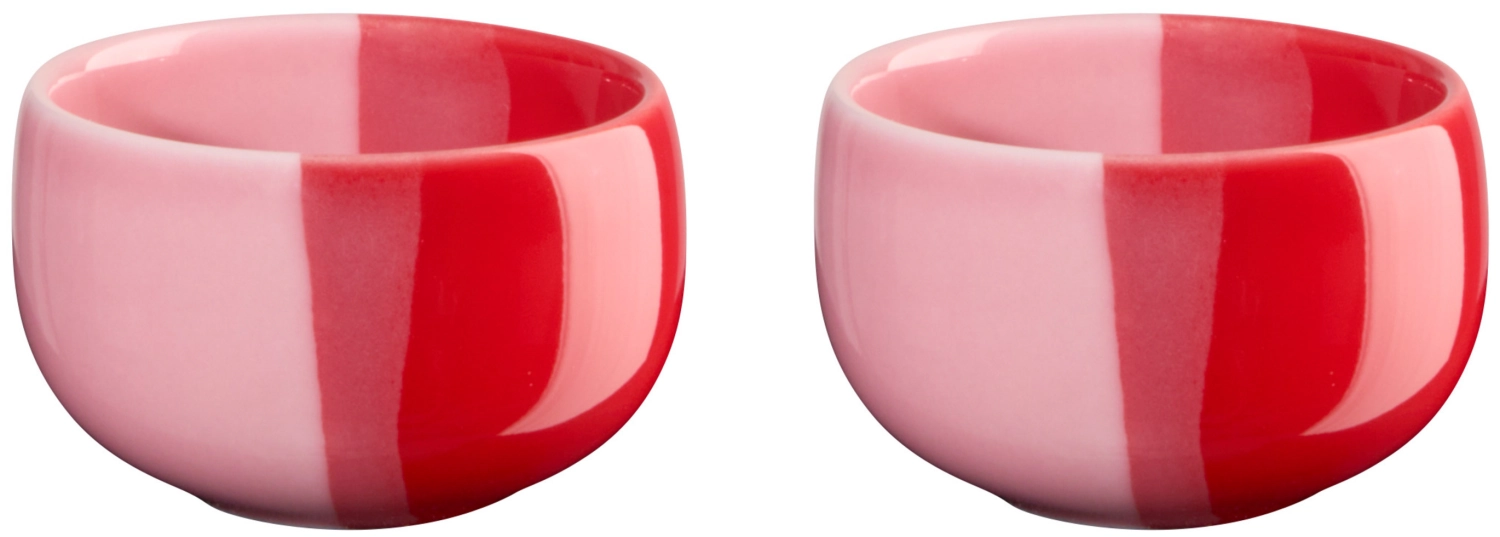 2er Set Joy Eierbecher, strawberry smoothie