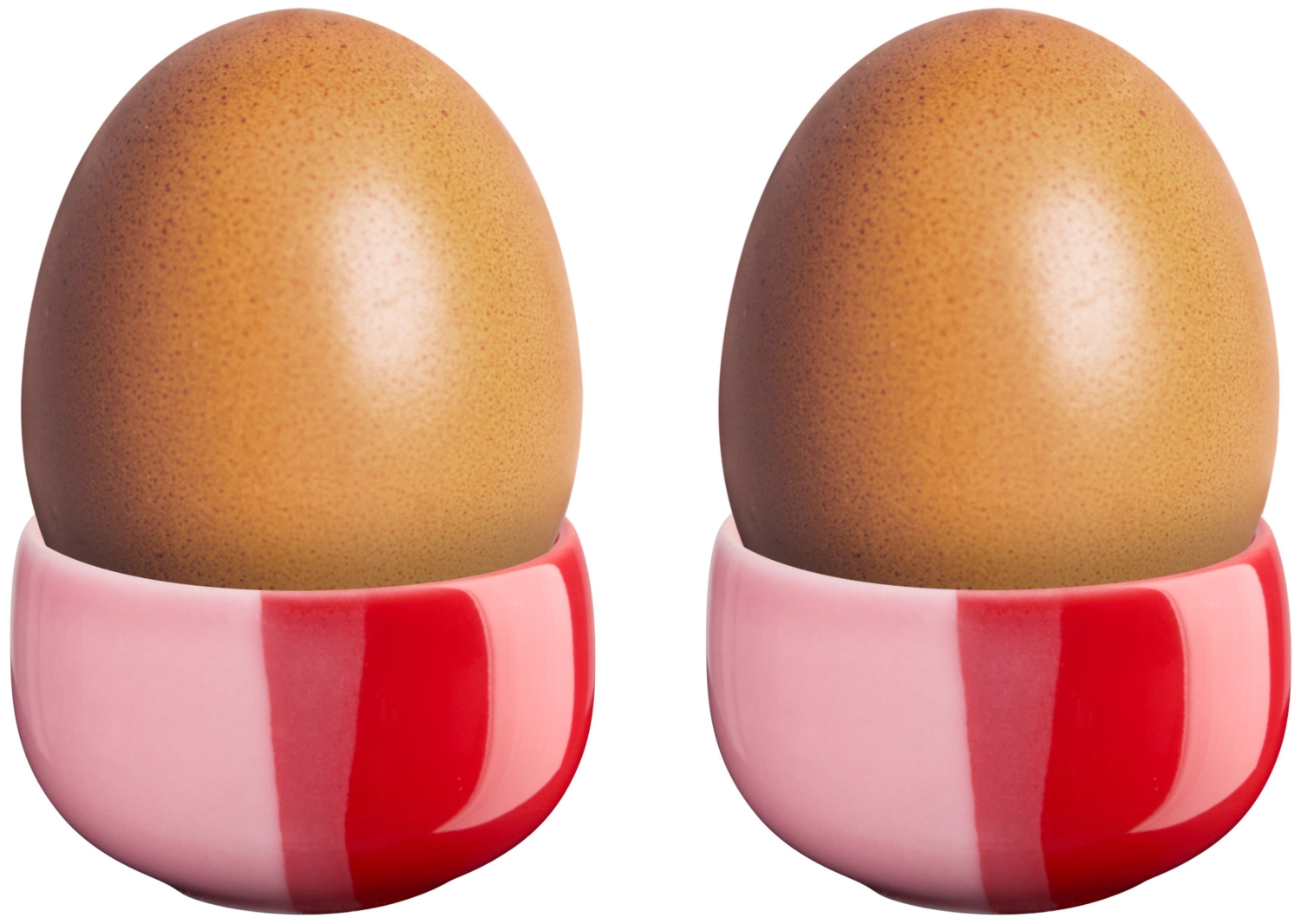 2er Set Joy Eierbecher, strawberry smoothie